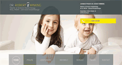 Desktop Screenshot of dr-winking.de